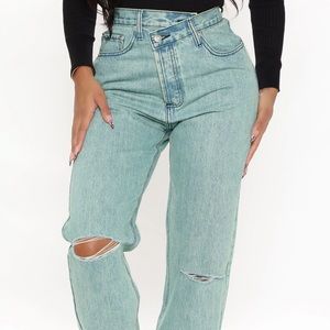 Crossover Tinted Jeans